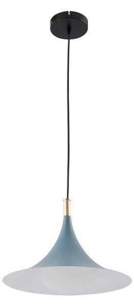 Függőlámpa Lindby, Jarl, dimmable, Kék, Étkező, Fém, Modern
