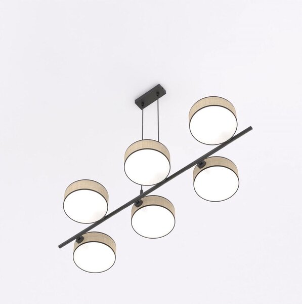Emibig modern függeszték drumz barna fekete emi1565/6