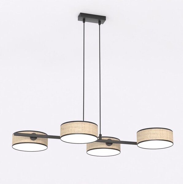 Emibig modern függeszték drumz barna fekete emi1565/4