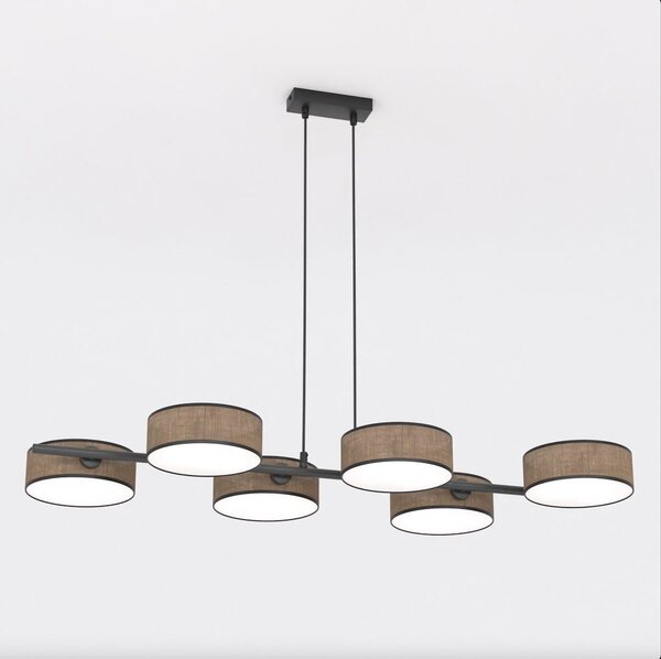 Emibig modern függeszték drumz barna fekete emi1563/6