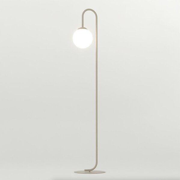 Emibig modern állólámpa flor fehér barna emi1497/lp1