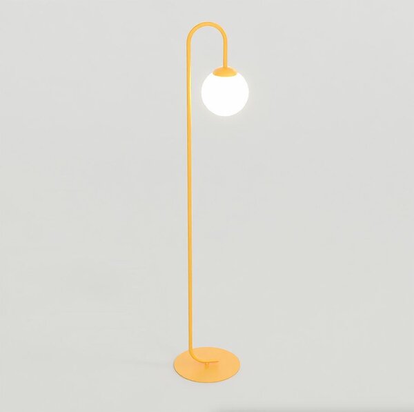 Emibig modern állólámpa flor fehér narancs emi1499/lp1