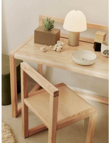 Asztali lámpa ferm LIVING, Bézs, Nappali, Fém