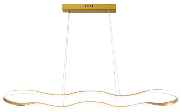 LED MENNYEZETI LÁMPA LHJ027-CP 100 cm Arany