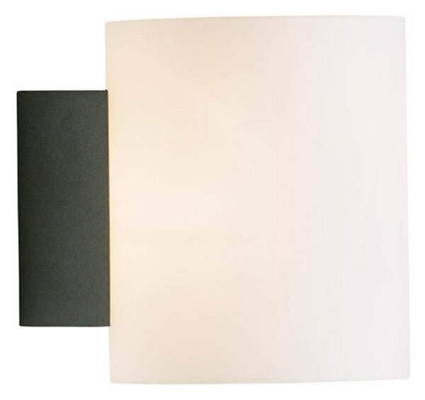 Evoke Fali Lámpa IP44 Small Anthracite/Opál - Herstal