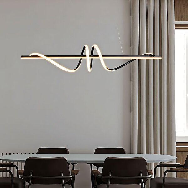 Lampa wisząca LHJ023-CP 120 cm BLACK