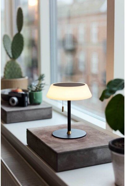Solar Hordozható Asztali Lámpa Fekete - Halo Design