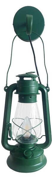 Fali Lámpa Lindby, Raisa, dimmable, Zöld, Nappali, Fém, Indusztriális dizájn