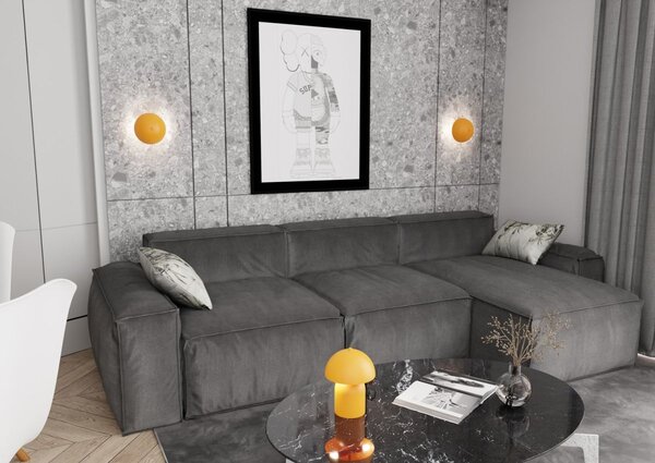 Emibig modern fali lámpa mush narancs emi1452/k2