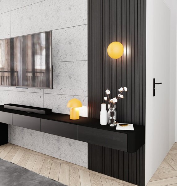 Emibig modern fali lámpa mush narancs emi1452/k2