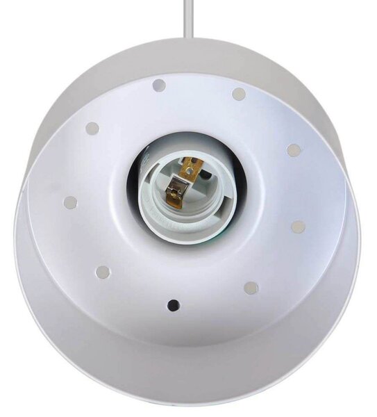 Függőlámpa Nordlux, Matis, dimmable, Fehér, Nappali, Fém, Skandináv