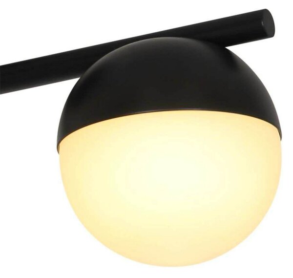 Mennyezeti Lámpa Nordlux, Contina, dimmable, Fekete, Nappali, Fém, Skandináv