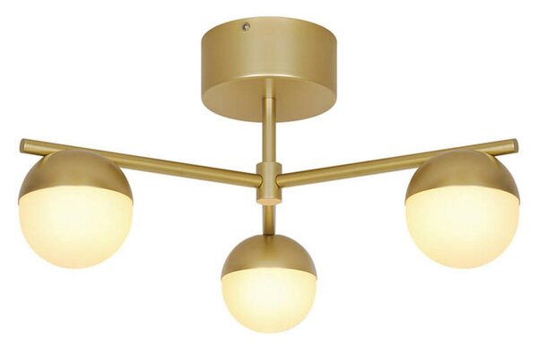 Mennyezeti Lámpa Nordlux, Contina, dimmable, Arany / Sárgaréz, Nappali, Fém, Skandináv