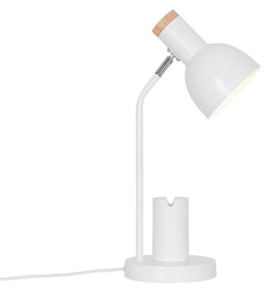 Asztali lámpa Nordlux, Devone, Fehér, Hálószoba, Fém, Skandináv