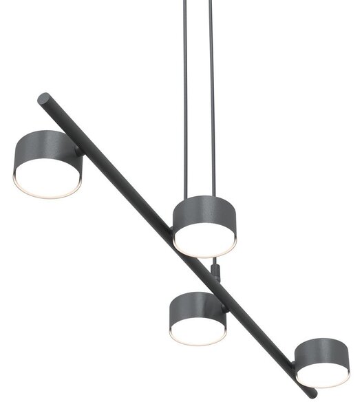 Emibig modern függeszték sora fekete emi1440/4