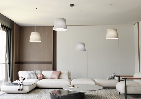 Emibig modern függeszték ascot bézs fekete szürke emi1425/4