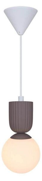 Függőlámpa Nordlux, Sadie, dimmable, Barna / Rozsdabarna, Nappali, Üveg, Skandináv