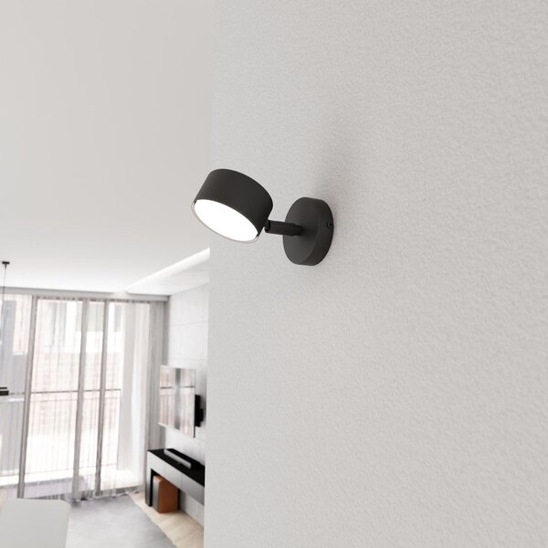 Emibig modern fali lámpa sora fekete emi1440/k1