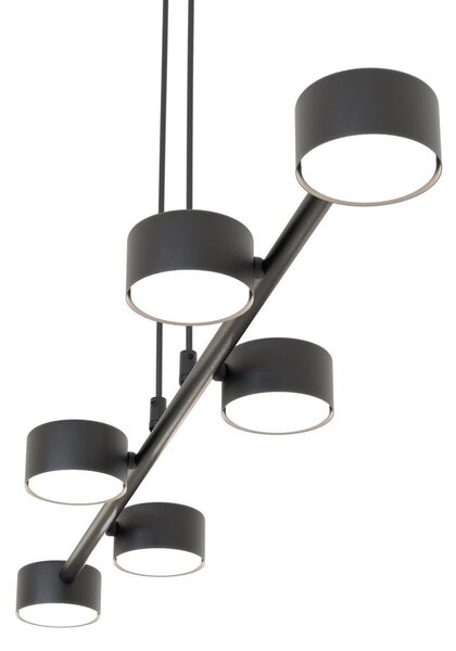 Emibig modern függeszték megara fekete emi1439/6