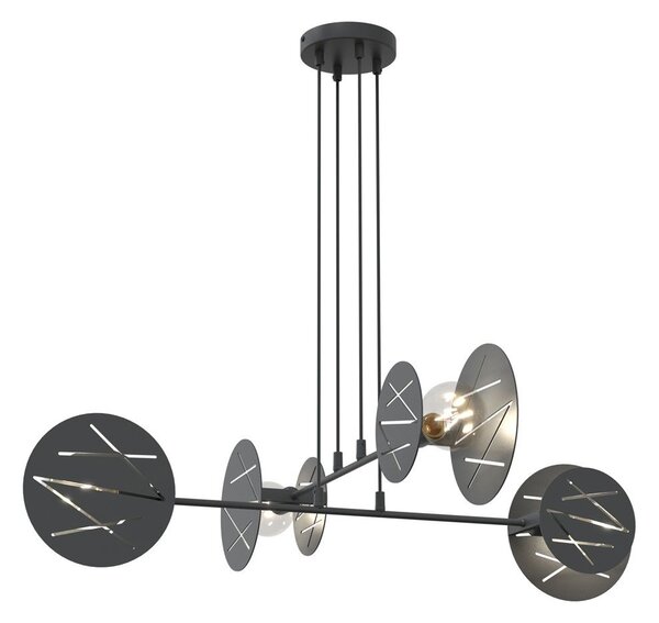 Emibig modern függeszték xotic fekete emi1411/4