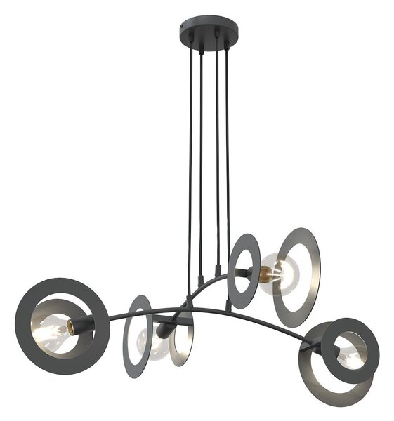 Emibig modern függeszték euforia fekete emi1413/4