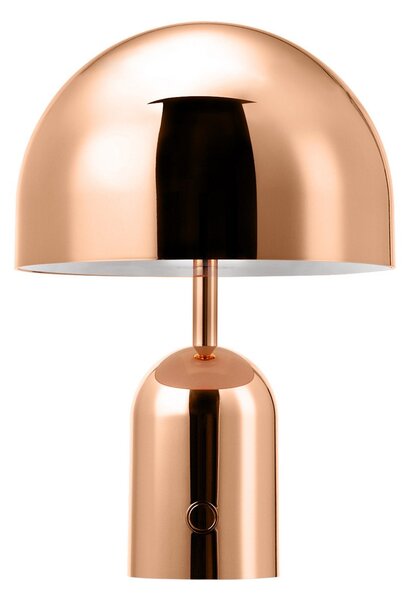Kültéri Lámpa Tom Dixon, BELL PORTABLE, dimmable, Réz, Nappali, Műanyag, Dizájn