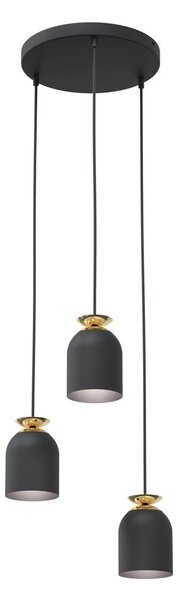 Emibig modern függeszték target fekete emi1400/3prem