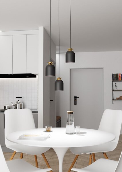 Emibig modern függeszték target fekete emi1400/3prem