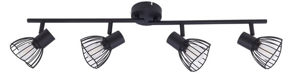 Mennyezeti Lámpa Lindby, Piena, dimmable, Fekete, Étkező, Fém, Modern