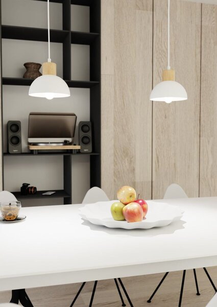 Emibig modern függeszték seco fehér emi1394/1