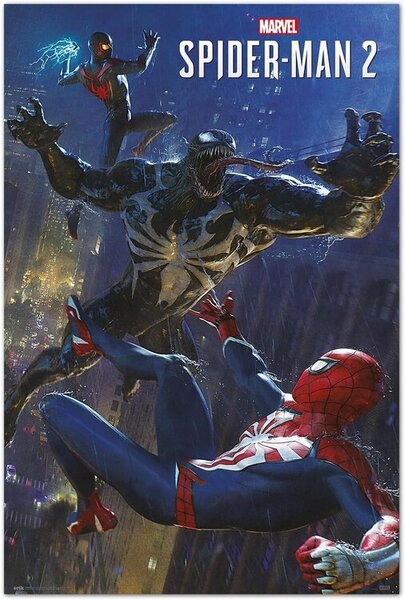 Plakát Spider-Man 2 - Spideys vs Venom, (61 x 91.5 cm)