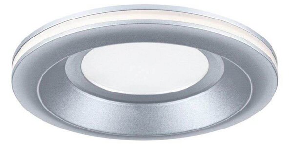 Sormus LED süllyesztett lámpa Ø 10 cm IP65 matt króm 3x