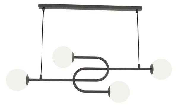 Emibig modern függeszték atria fehér fekete emi1383/4