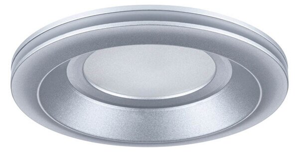 Sormus LED süllyesztett lámpa Ø 10 cm IP65 matt króm 3x