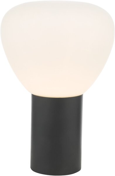 Dar Lighting modern asztali lámpa zorah fehér matt fekete darzor4122