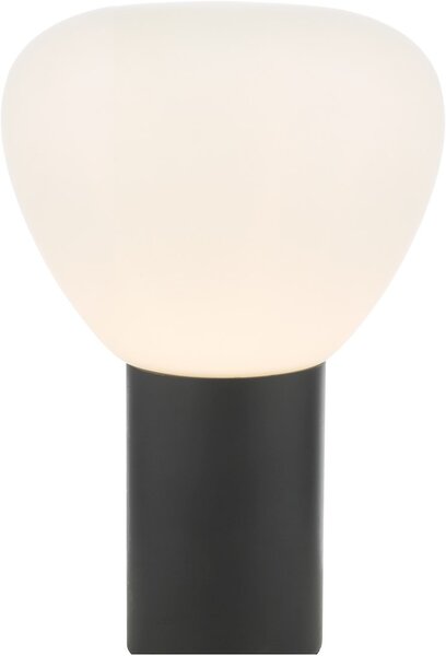 Dar Lighting modern asztali lámpa zorah fehér matt fekete darzor4122