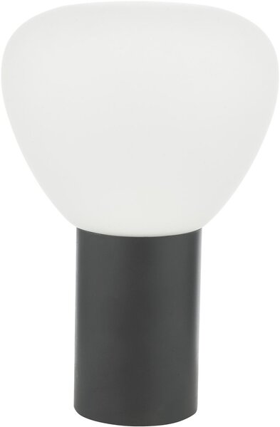 Dar Lighting modern asztali lámpa zorah fehér matt fekete darzor4122