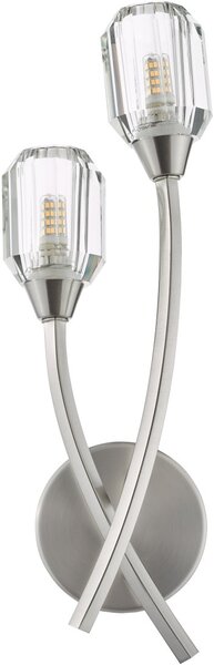 Dar Lighting kristály modern fali lámpa zonda polírozott nikkel darzon0938