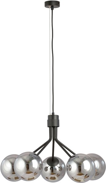Emibig modern függeszték nova fekete grafit emi1140/5