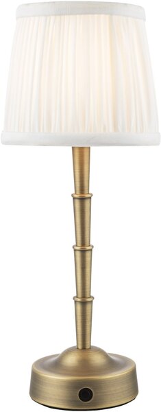 Dar Lighting modern asztali lámpa wyman antik sárgaréz darwym4075