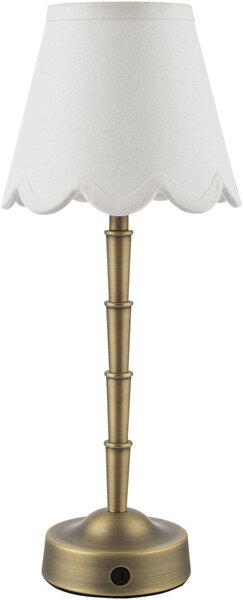 Dar Lighting modern asztali lámpa wyman antik sárgaréz darwym4075