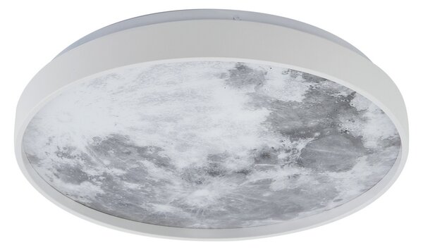 Mennyezeti Lámpa Lindby, Lune, Fehér, Nappali, Műanyag, Modern
