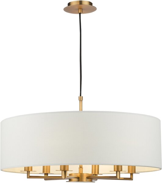 Dar Lighting modern függeszték tyler antik bronz fehér dartyl6463