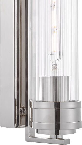 Dar Lighting modern fürdőszobai lámpa tommaso polírozott nikkel dartom0738