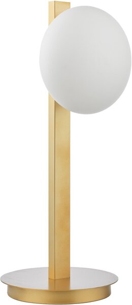 Dar Lighting modern asztali lámpa tauri fehér arany dartau4235