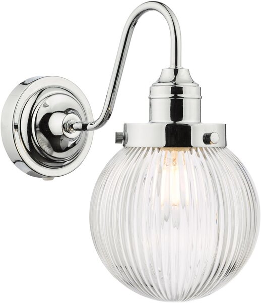 Dar Lighting modern fürdőszobai lámpa tamara csiszolt króm dartam0750-ip44