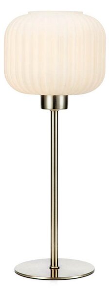 Sober Asztali Lámpa Small Steel/White - Markslöjd