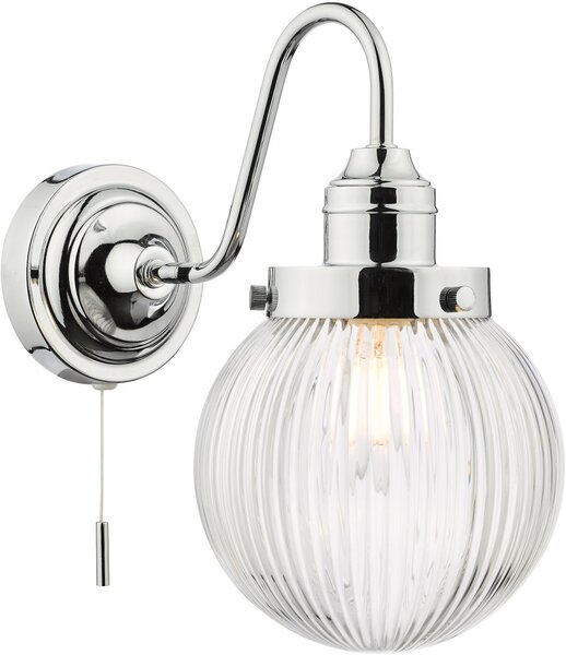 Dar Lighting modern fürdőszobai lámpa tamara csiszolt króm dartam0750-ip44