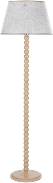 Dar Lighting modern állólámpa spool krém darspo4929