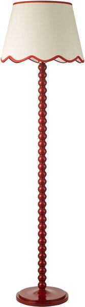 Dar Lighting modern állólámpa spool piros darspo4925-pom1825